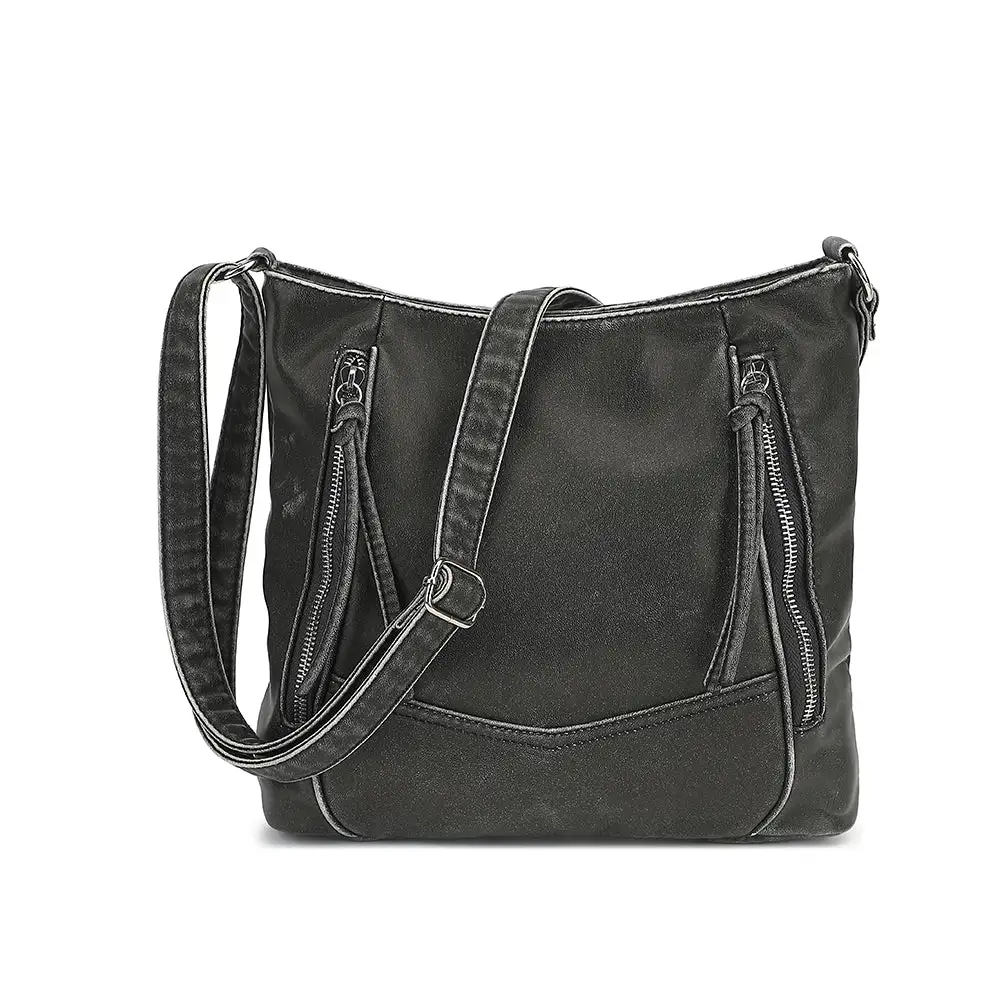 Washed Crossbody Bag