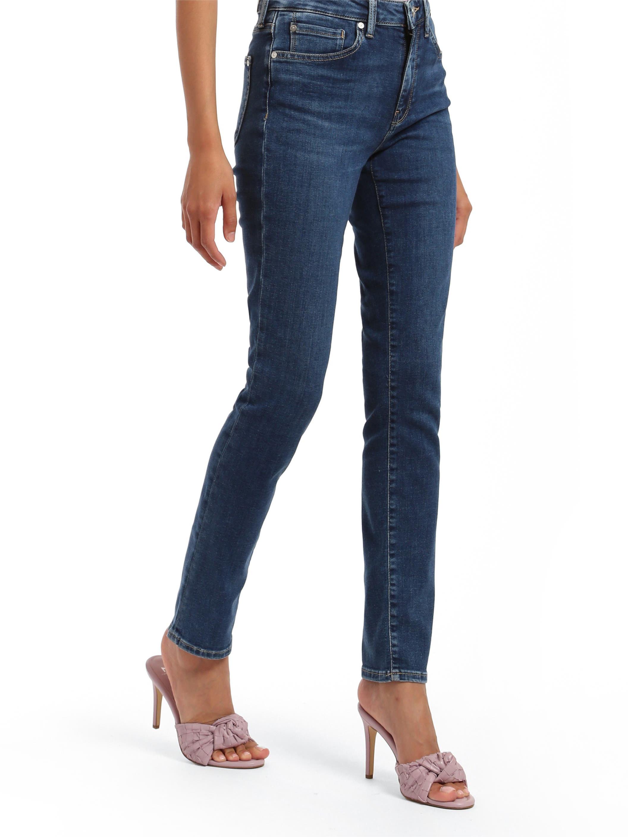 Ankle Straight Leg Jeans