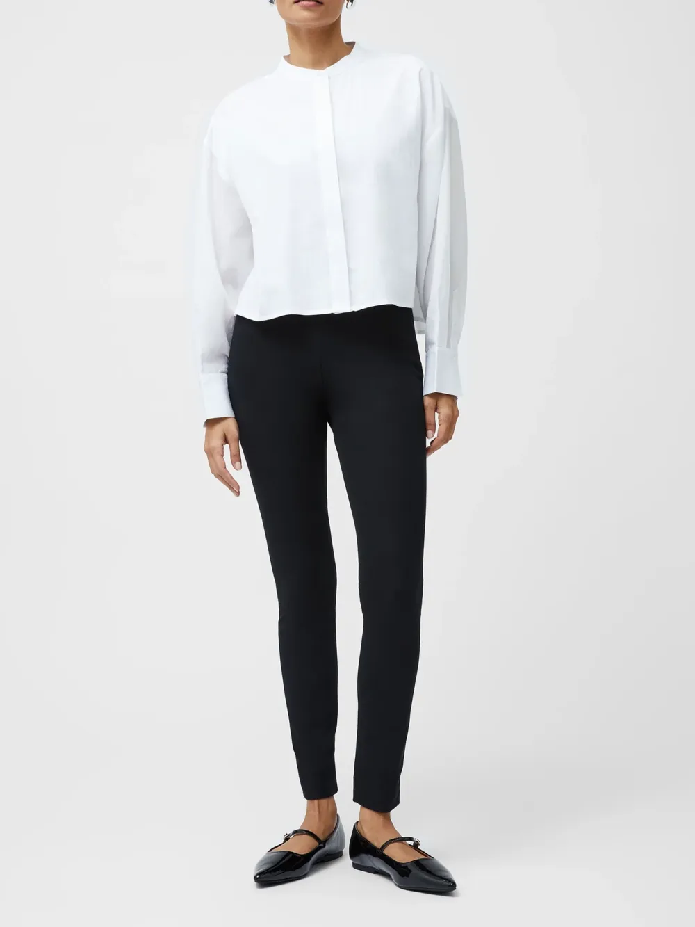 Loose Drop Shoulder Cotton Business Shirt