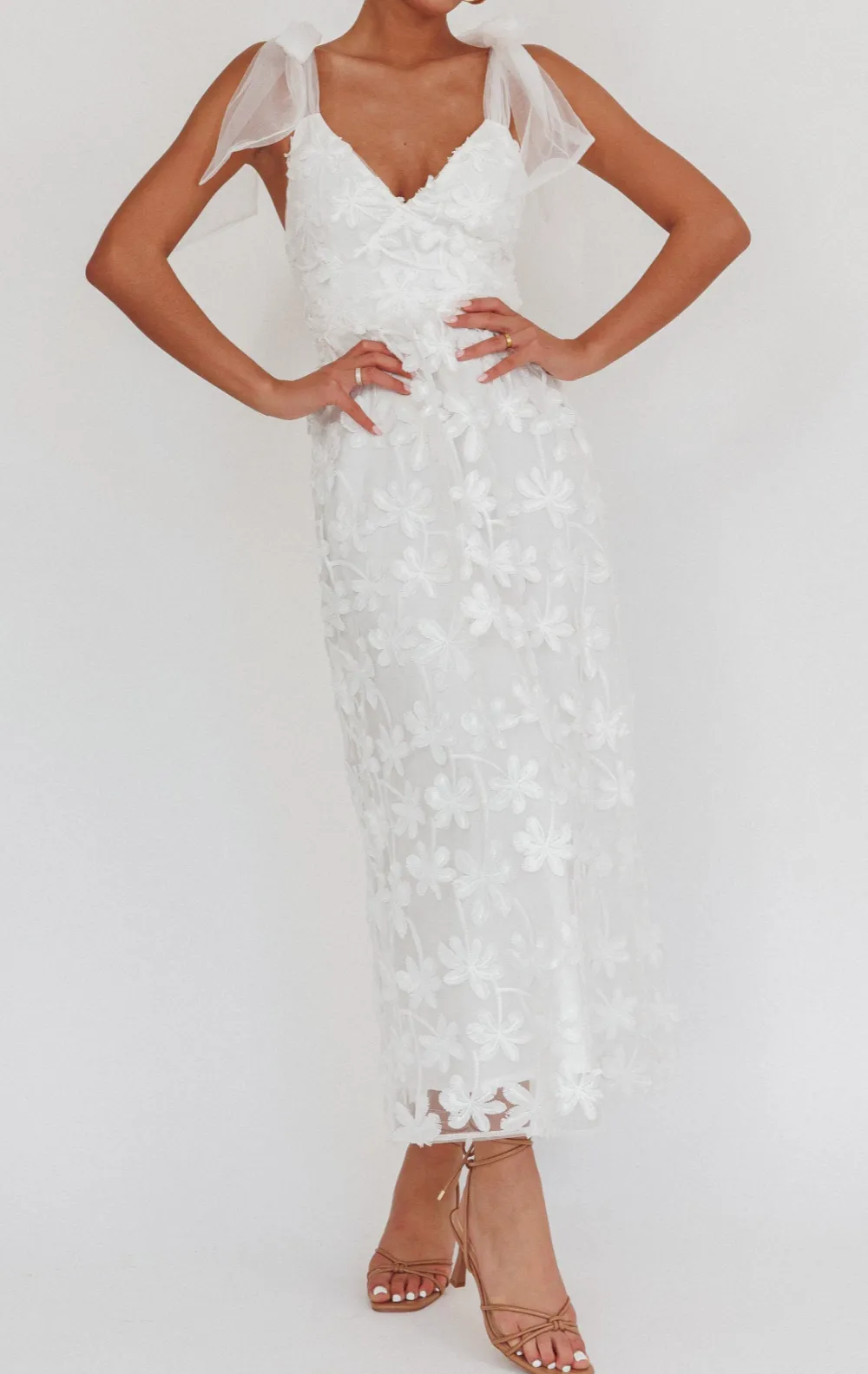 Elegant Mesh Maxi Dress