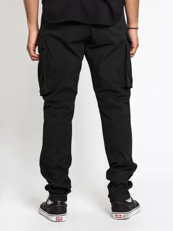Utility Pocket Detail Everyday Pants