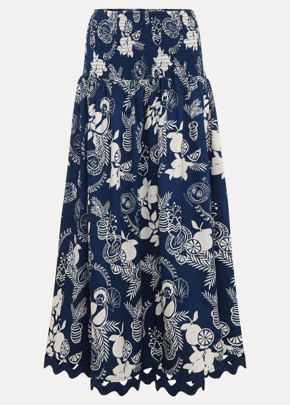 Casual Cartoon Print Skirt
