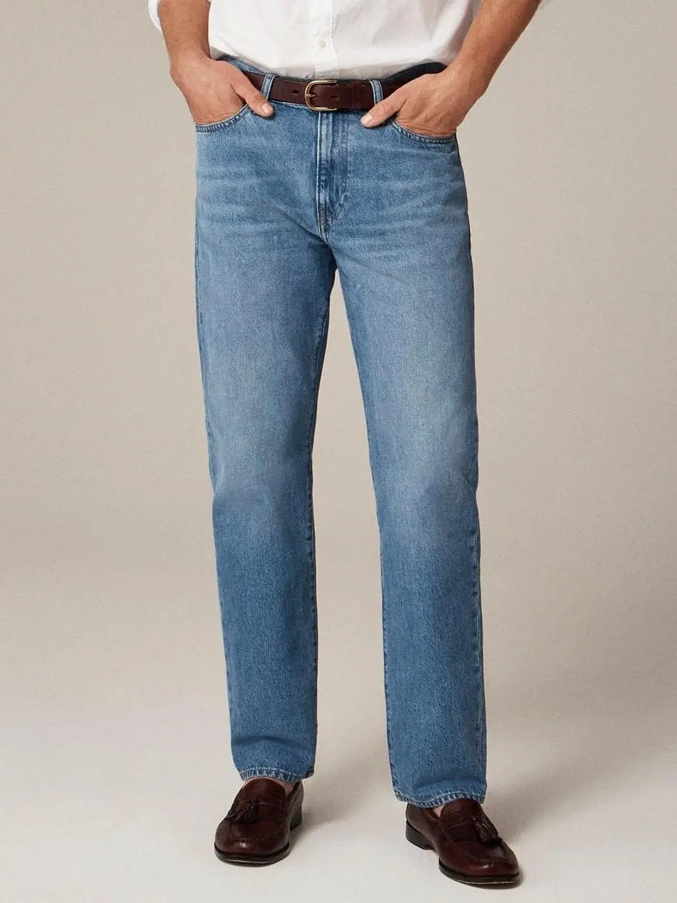 Light Blue Regular Fit Men's Jeans