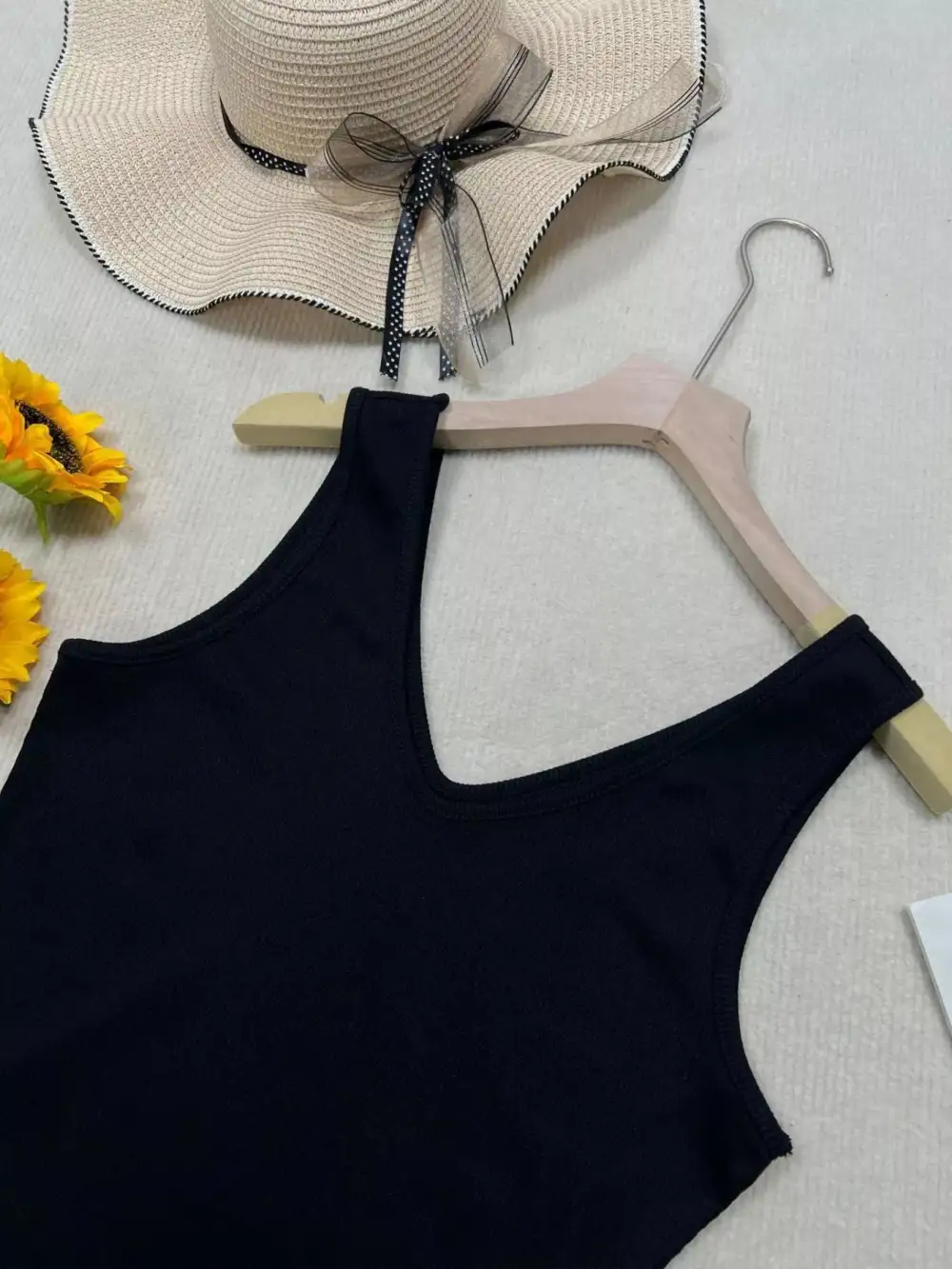 V Neck Slim Fit Tank