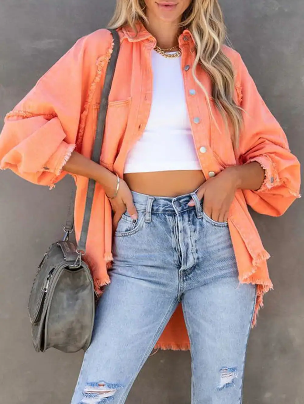 Denim Patchwork Shirt