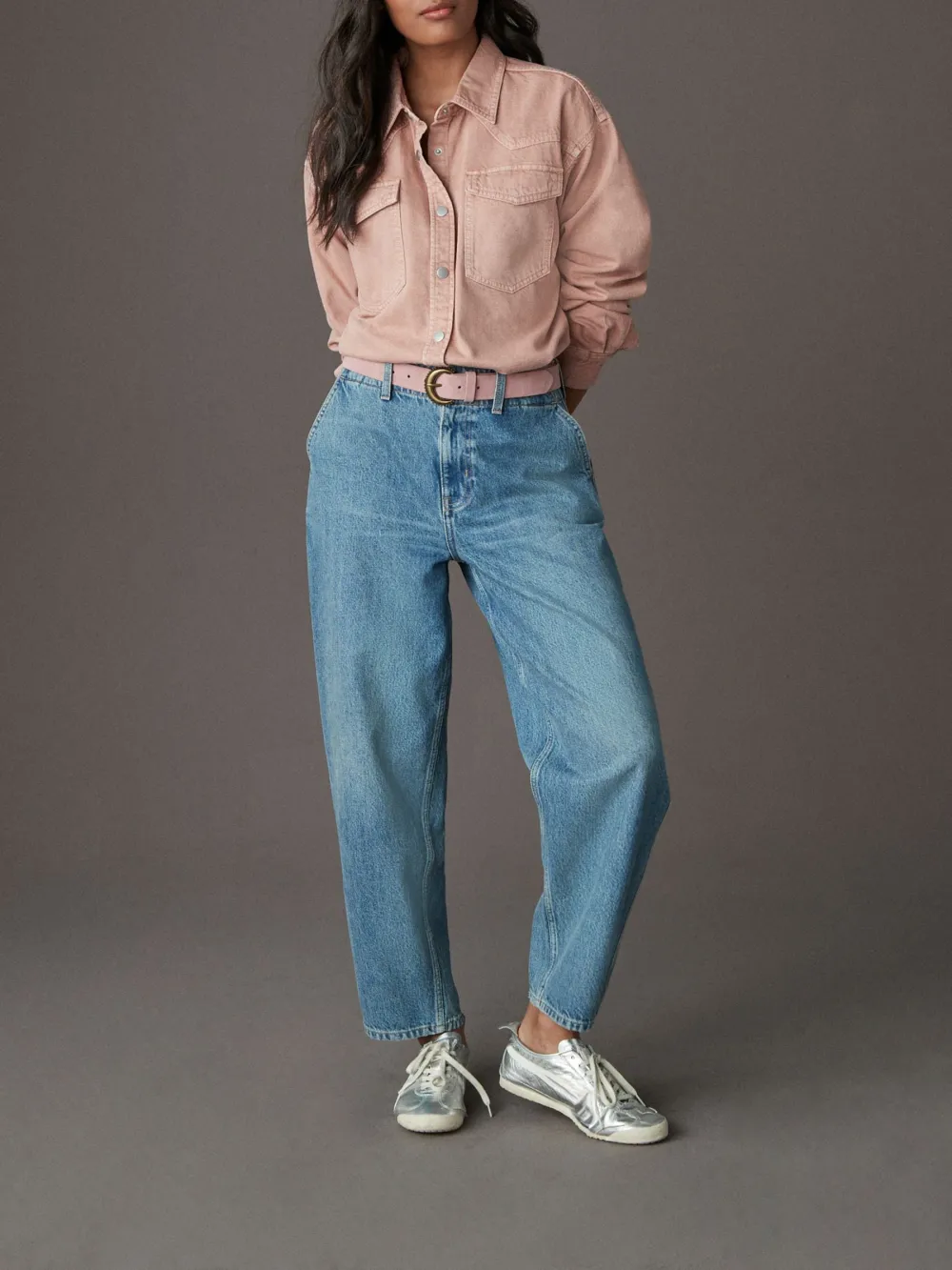 Oversize Denim 100% Cotton Shirt