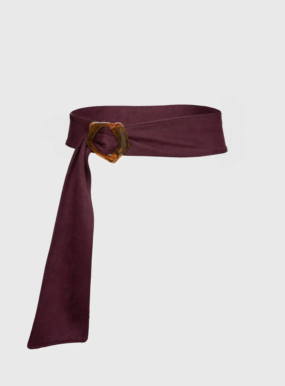 Everyday Wear Buckle Suede-Like Belt