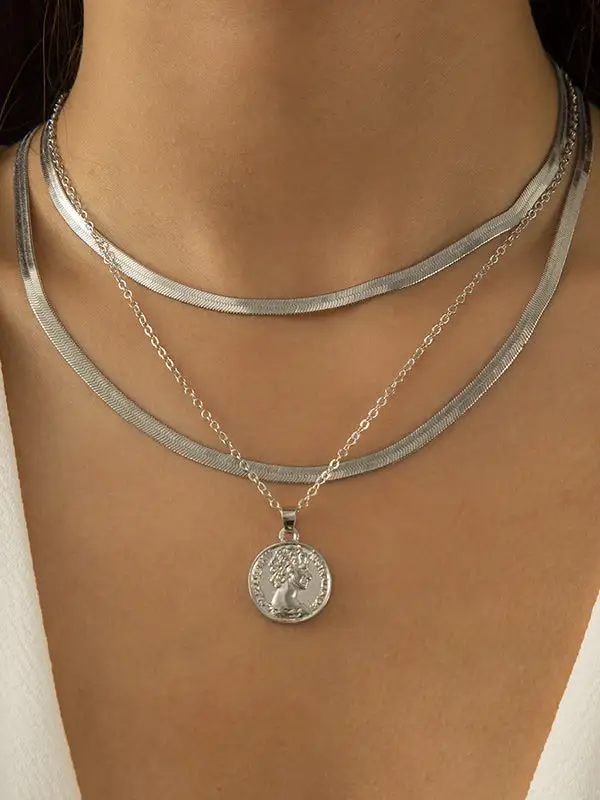 Layered Snake Chain Necklace