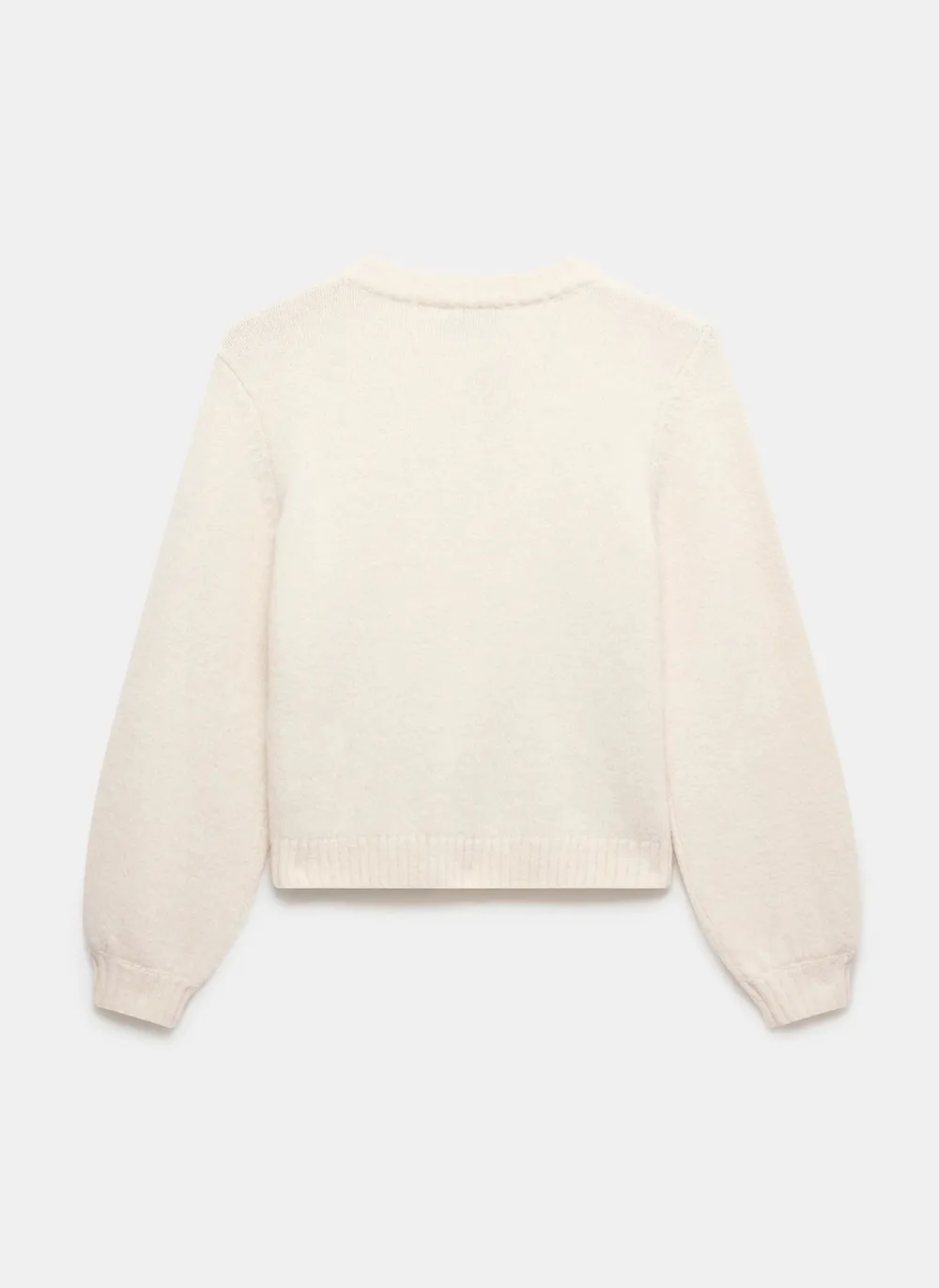 Casual Style Wool Blend Cardigan