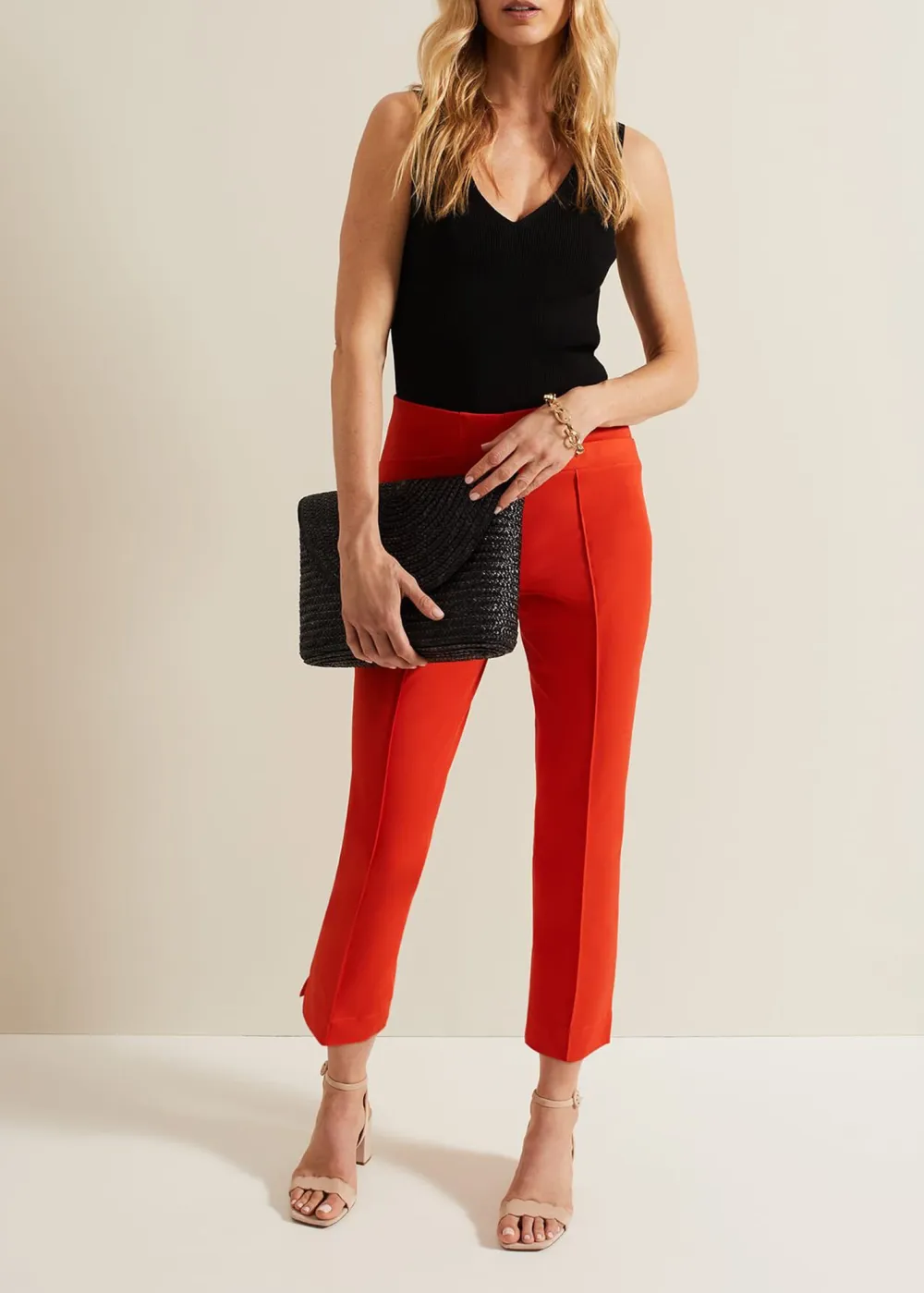 Minimalist Style Women's Suit Pants