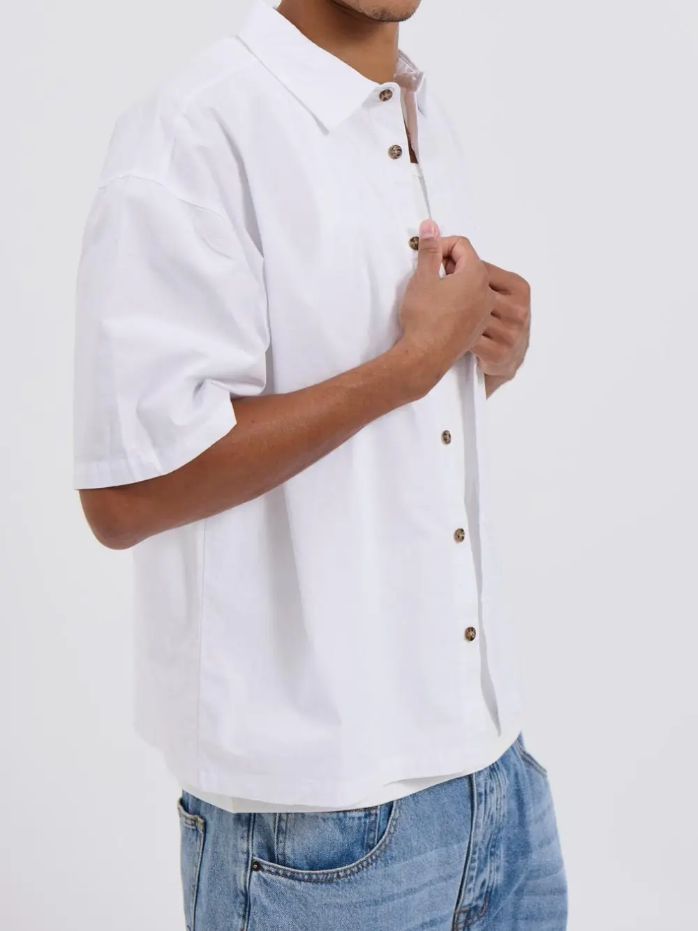 Casual Soft And Comfortable Daily White Shirt