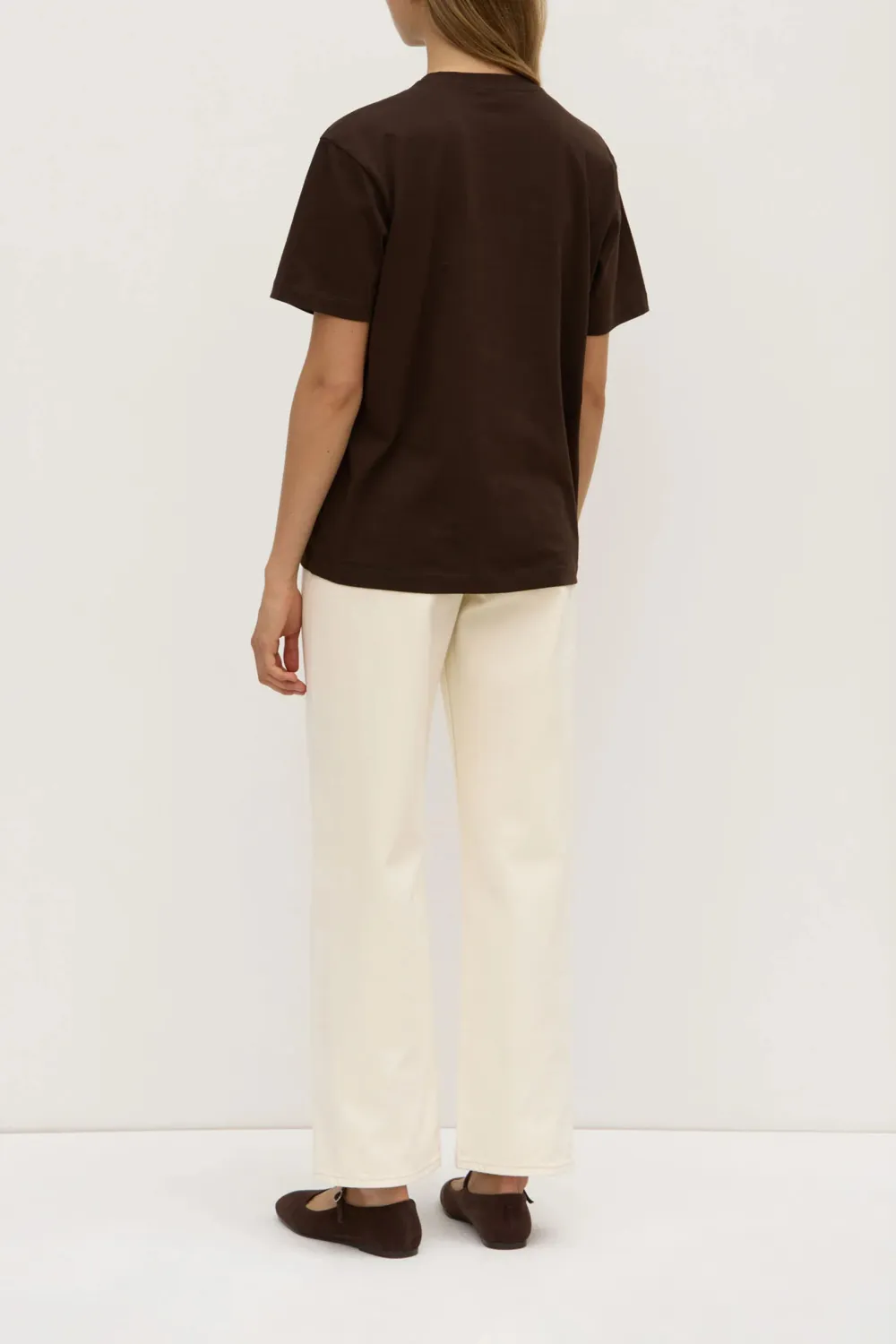 Pure Organic Cotton Round Neck Women's T-Shirt