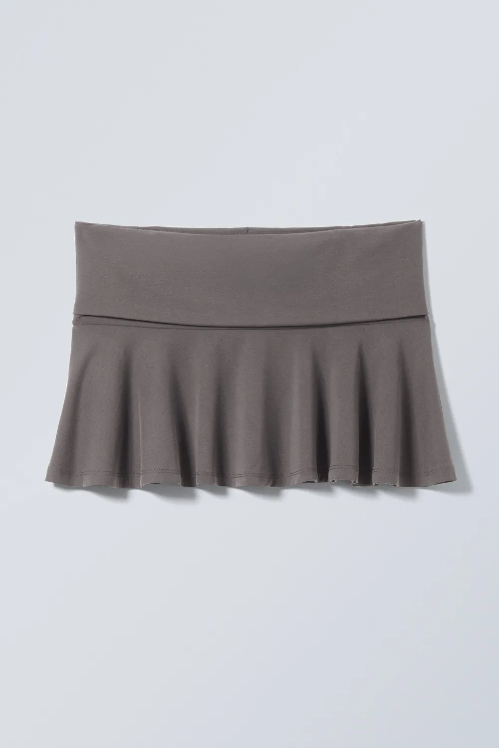 Ruched Low Rise Skirt