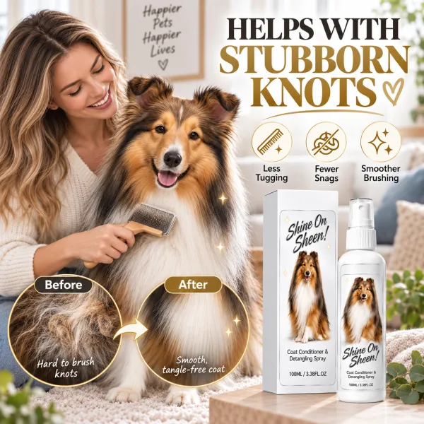Pet Coat Detangling and Conditioning Spray