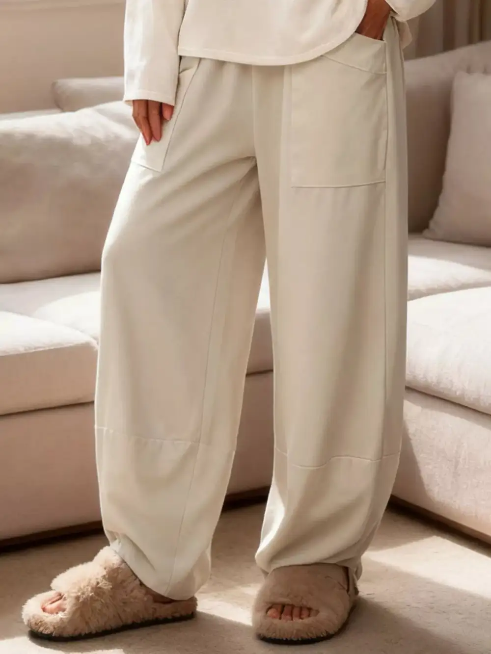 Plus Size Relaxed Fit Pants
