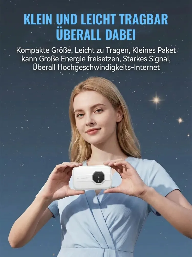 【Global Coverage, Lifetime Free】Unlimited Portable Wi-Fi