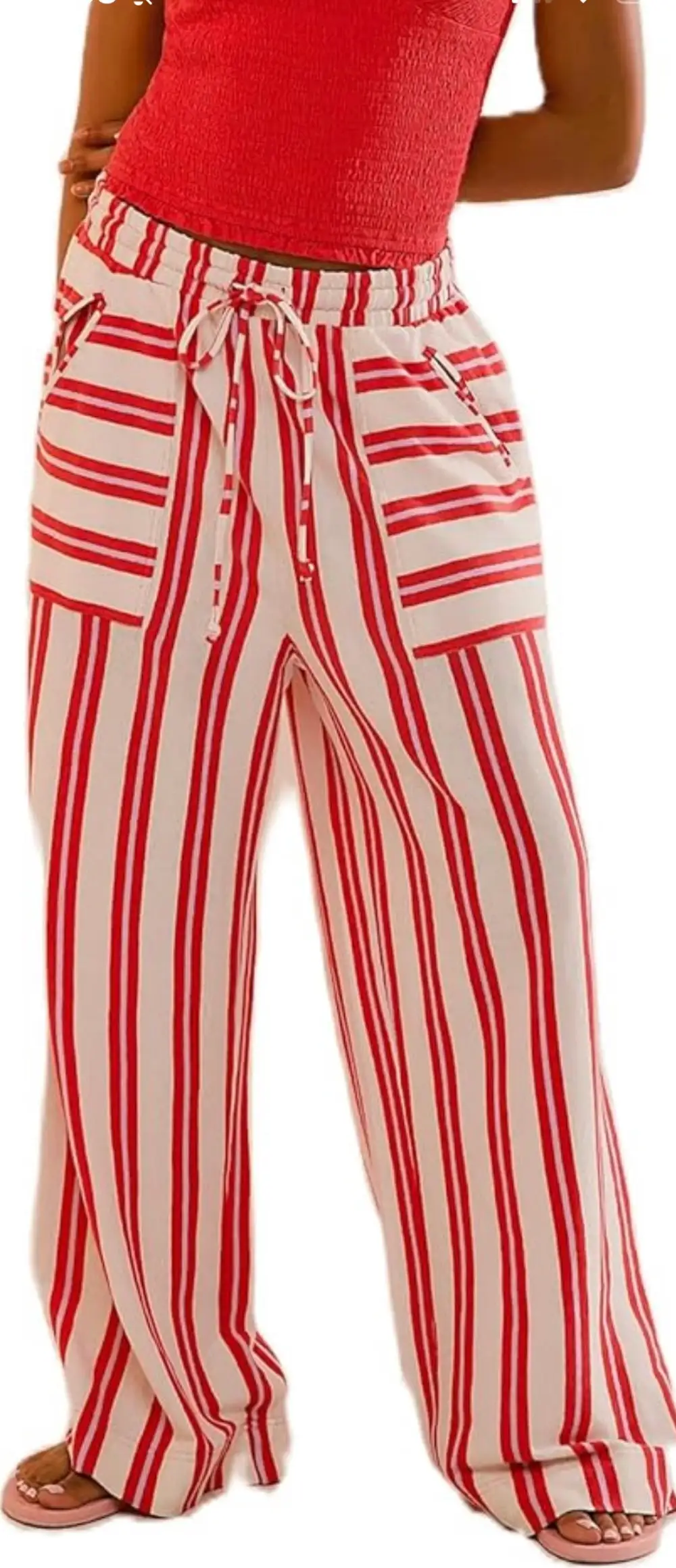 Weekend Roomy Easy Waist Casual Pants